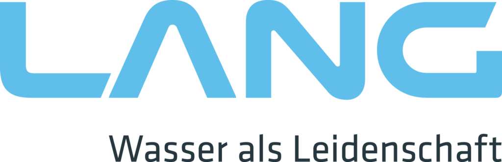 Das Logo der Firma F. Lang AG mit Slogan